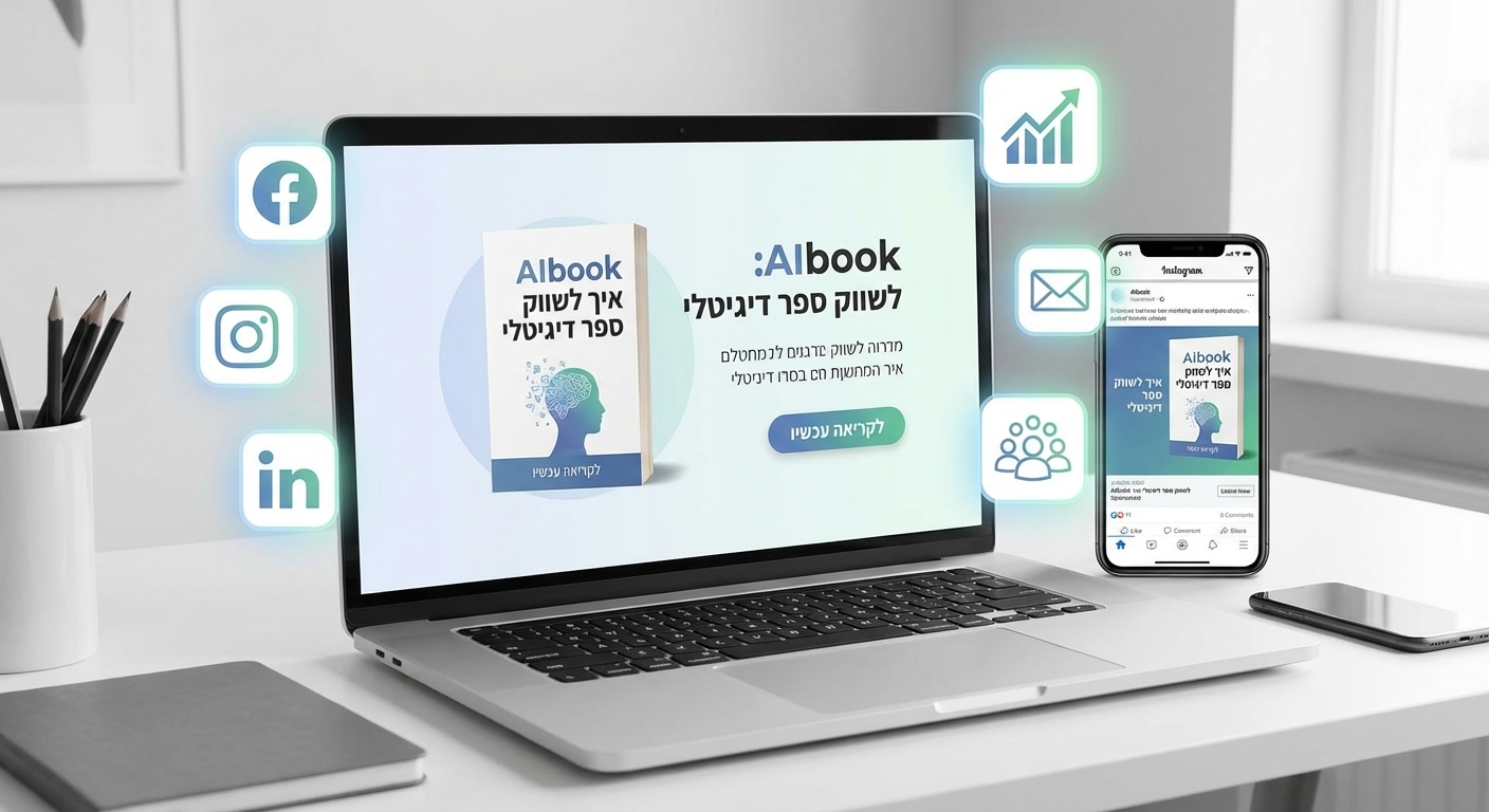 איך לשווק ספר דיגיטלי