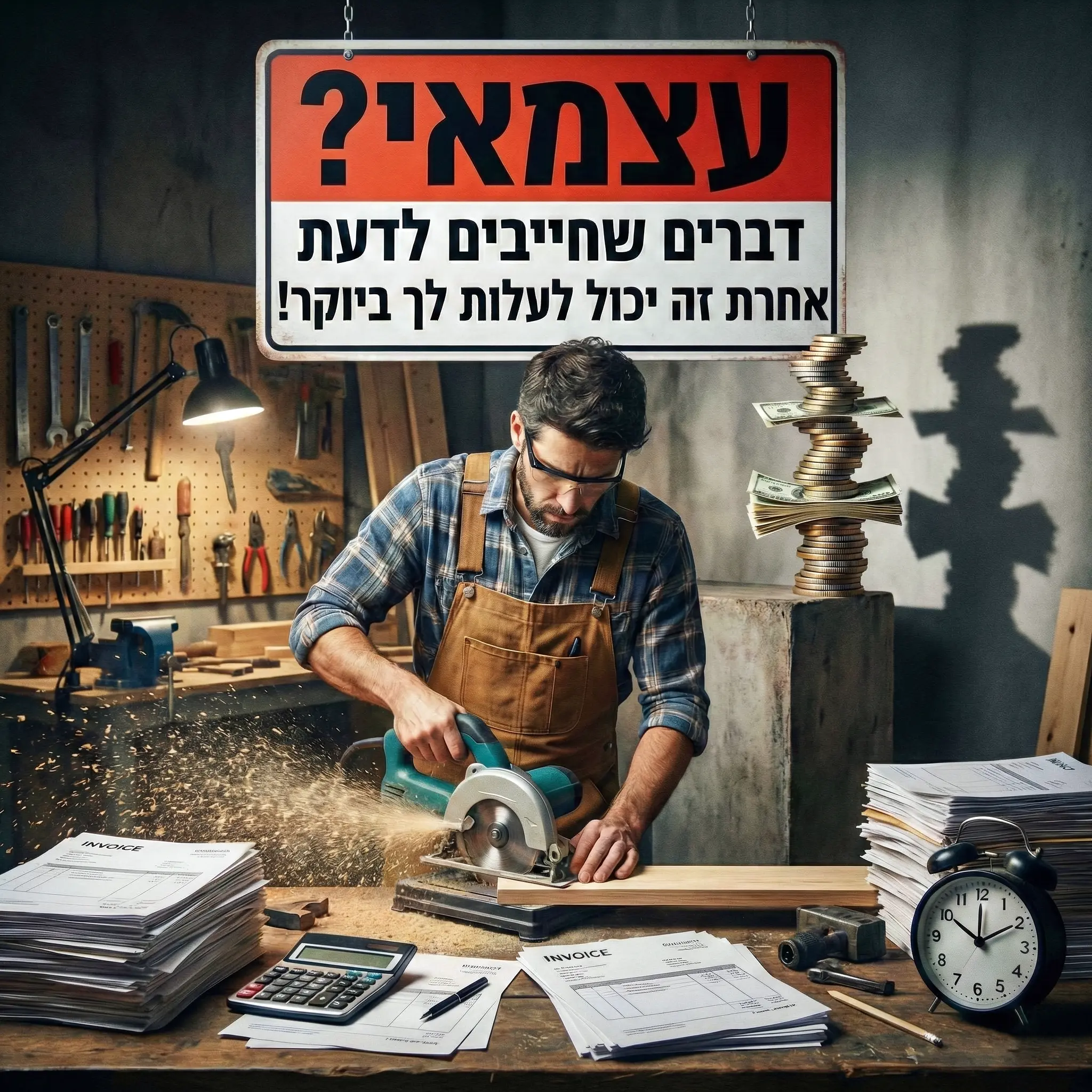 עצמאי? דברים שחייבים לדעת אחרת זה יכול לעלות לך ביוקר!